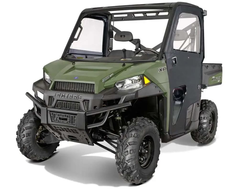 Polaris Ranger XP 900/Crew Lock & Ride Zip Front Poly Window Doors - Set of 2
