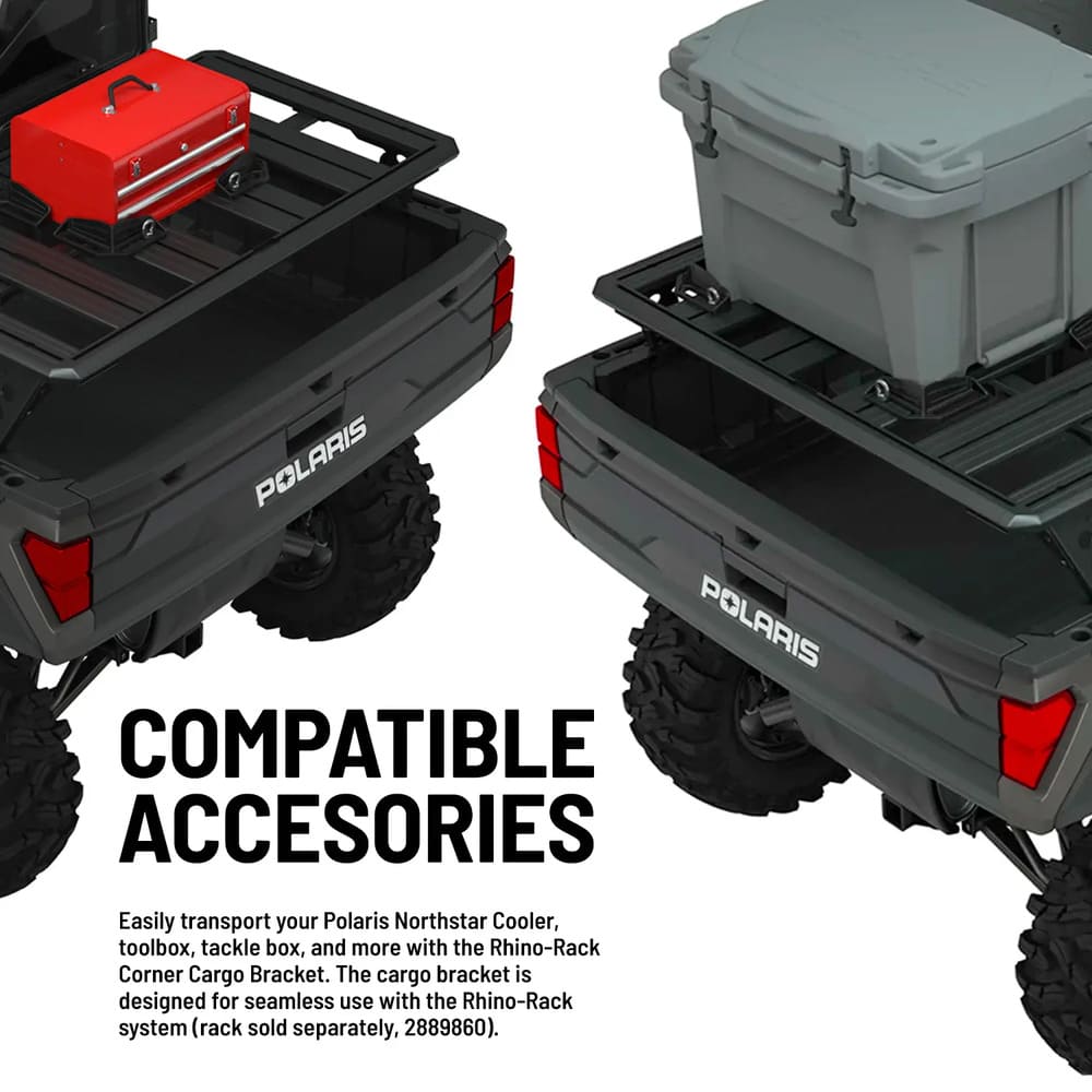 Polaris Rhino-Rack Corner Cargo Brackets