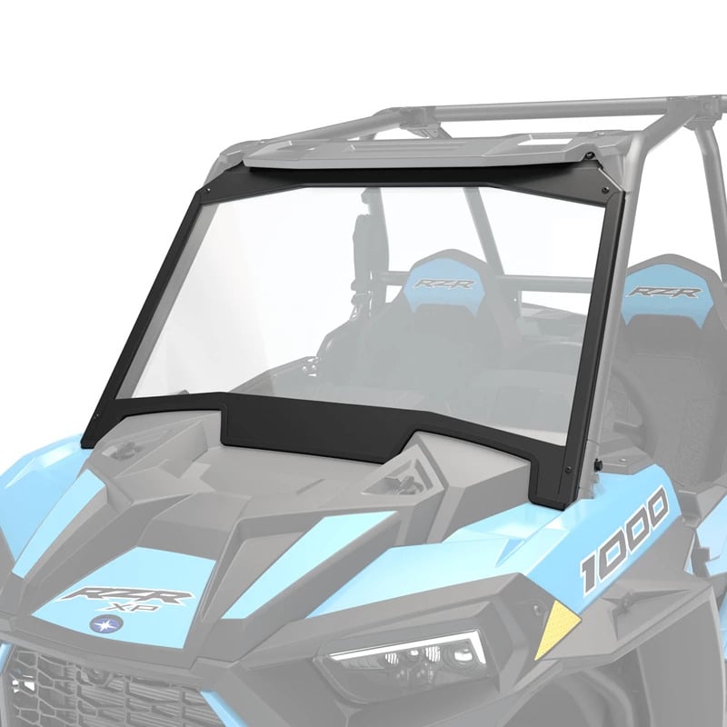 Polaris RZR Full Windshield - Glass