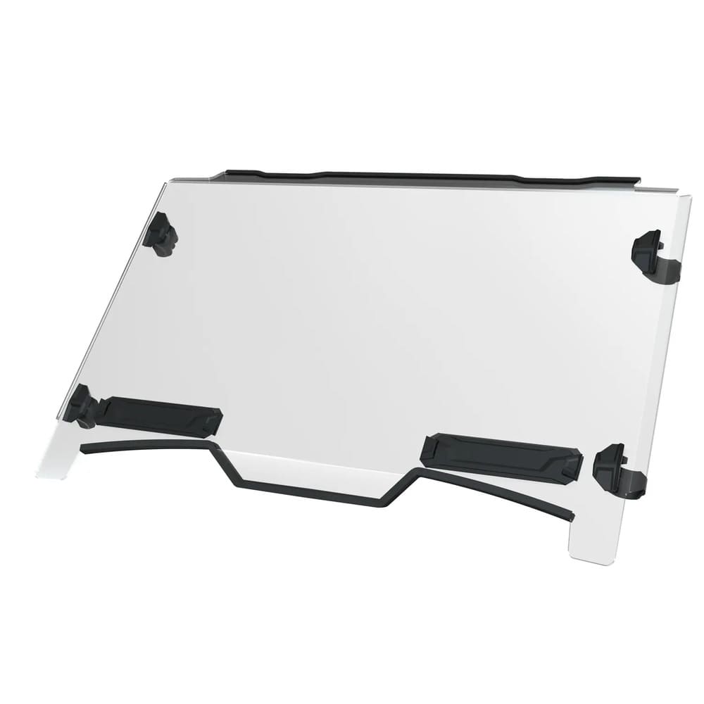 Polaris RZR Lock & Ride Full Vented Windshield - Hard Coat Poly