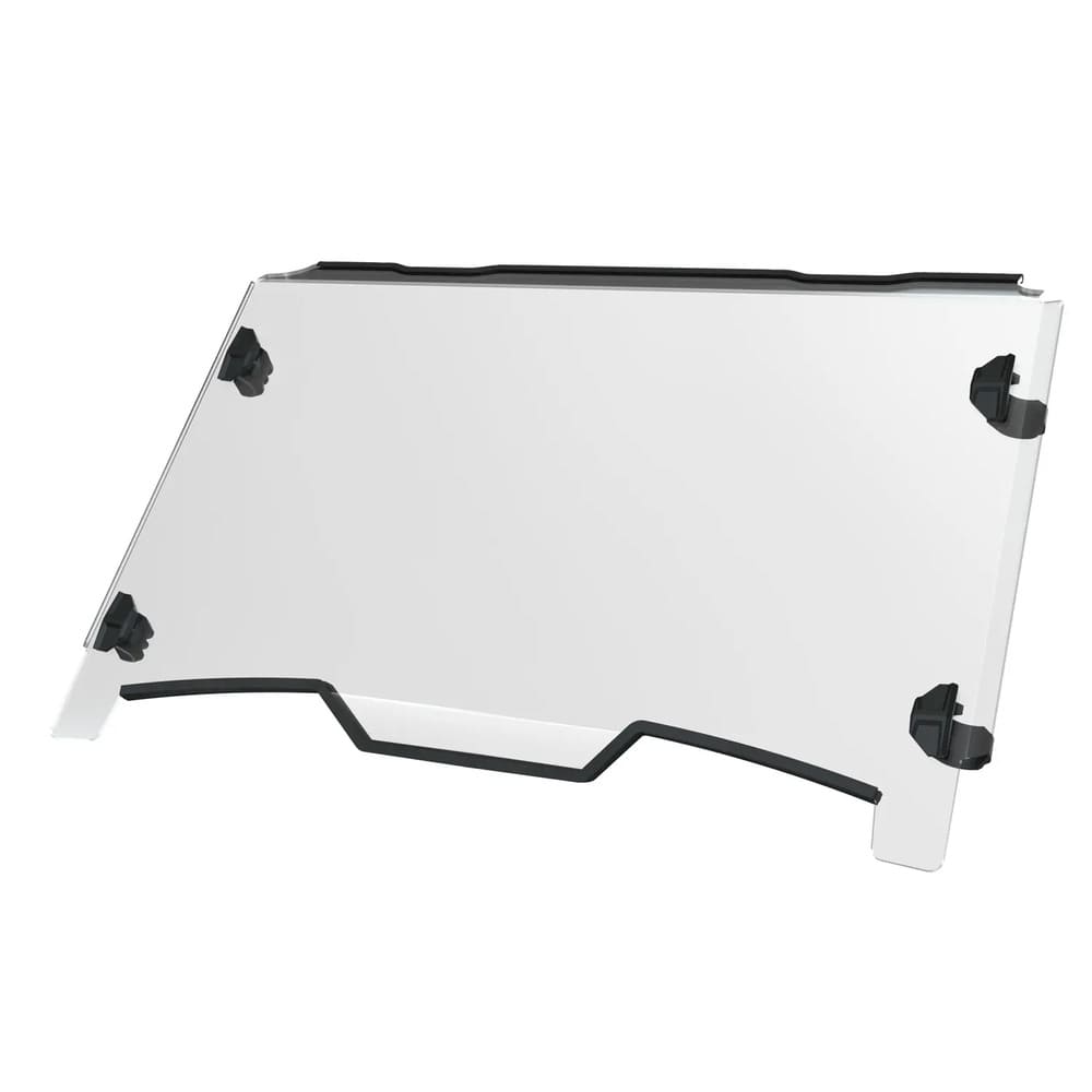 Polaris RZR Lock & Ride Full Windshield - Hard Coat Poly