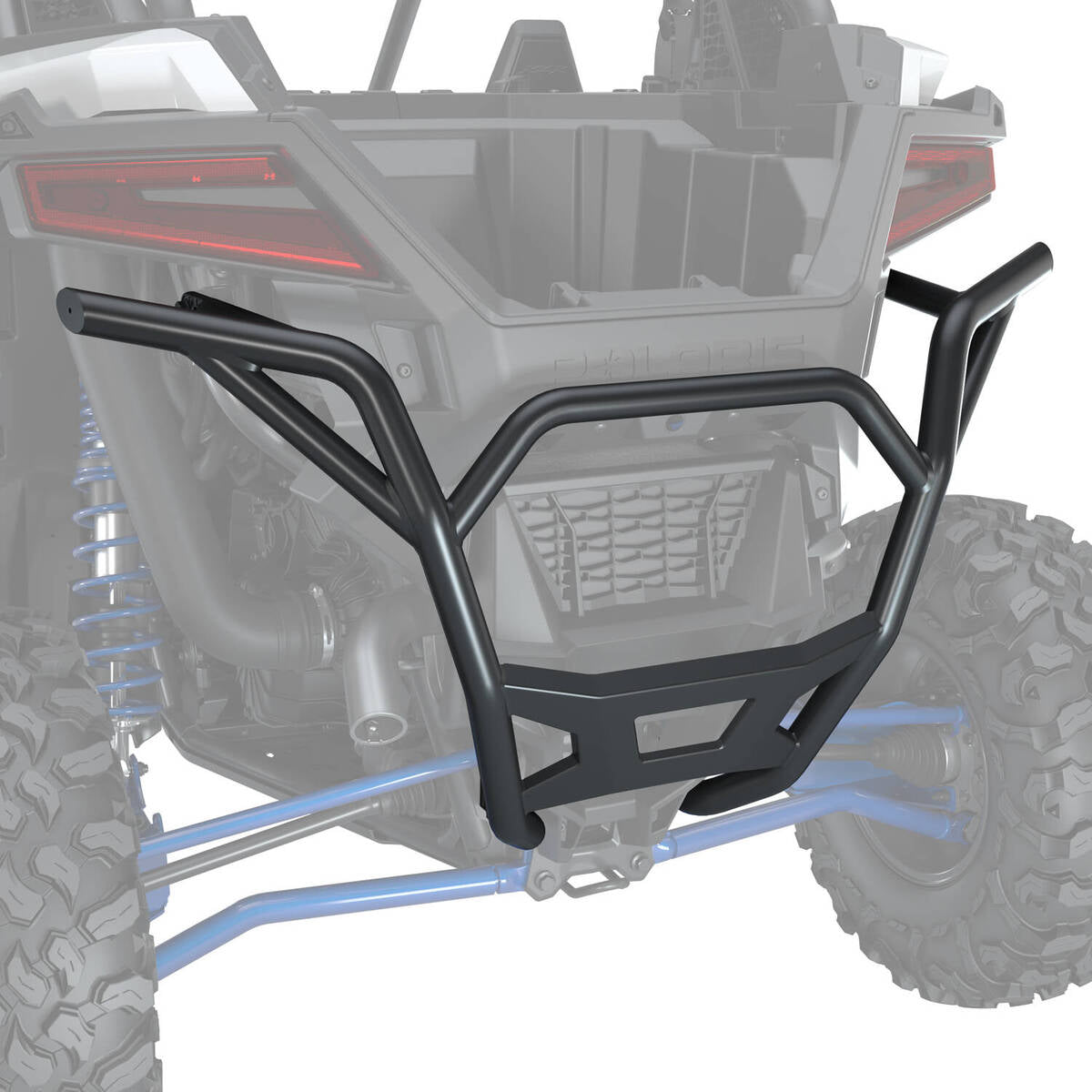 Polaris RZR Pro XP Matte Black Low Profile Rear Bumper