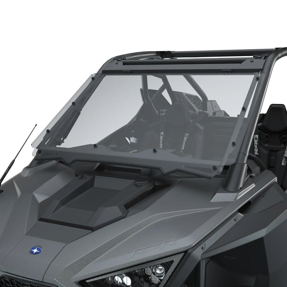 Polaris RZR Pro XP Tip Out Windshield - Hard Coat Poly