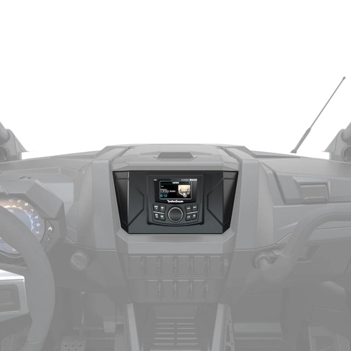 Polaris RZR Turbo R PMX-P2 Head Unit & Mount Kit by Rockford Fosgate