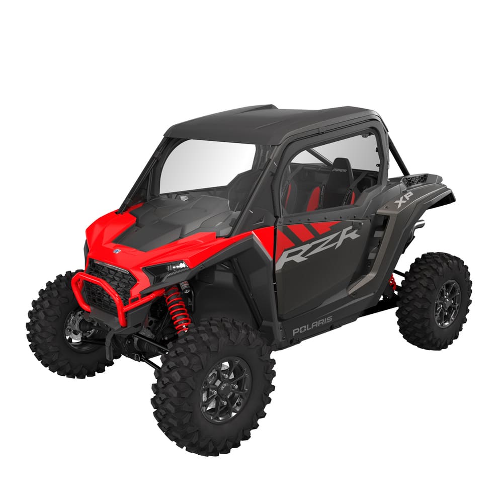 Polaris RZR XP 1000 Zip Window Front Poly Upper Doors - Set of 2