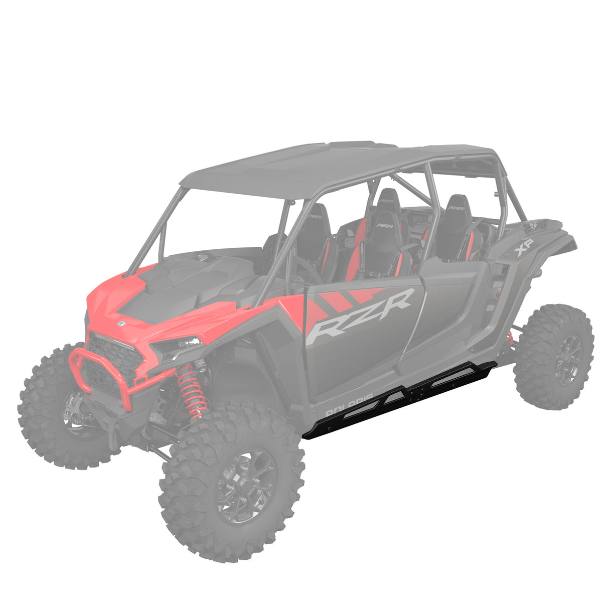 Polaris RZR XP 4 1000 Low Profile Rock Sliders - 4 Seat
