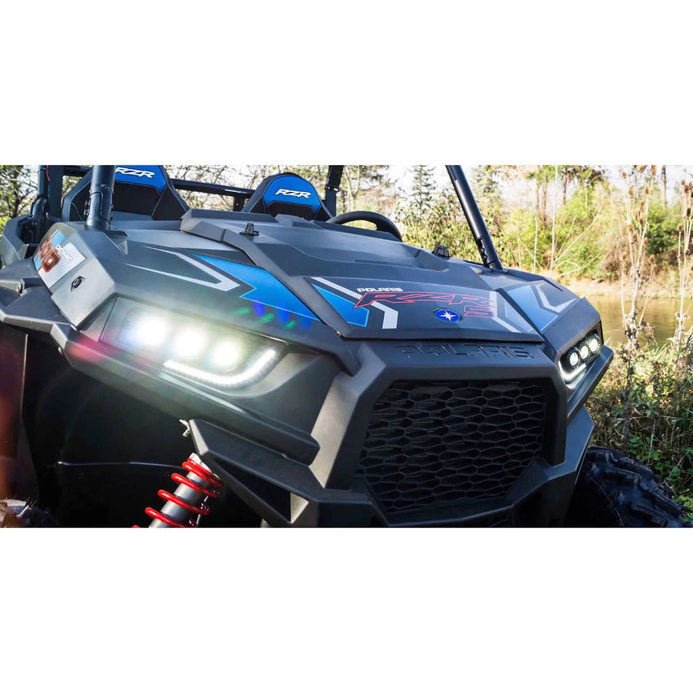 Polaris RZR XP 4 1000 Trailblazer LED Adjustable Headlights - Pair