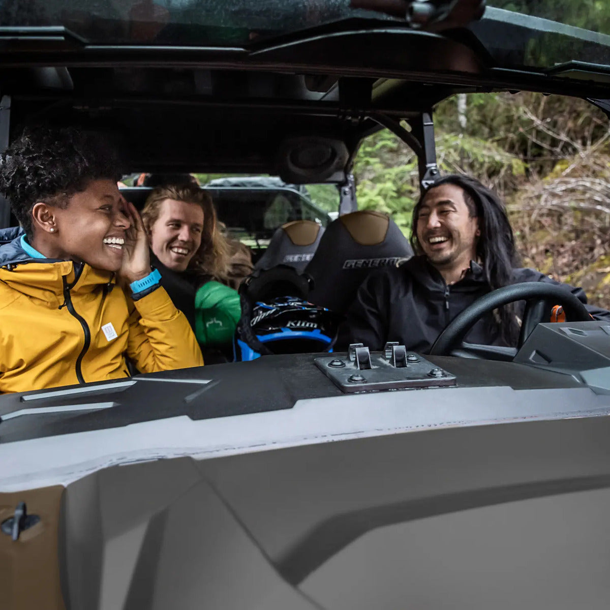 Polaris Tip-Out Glass Windshield