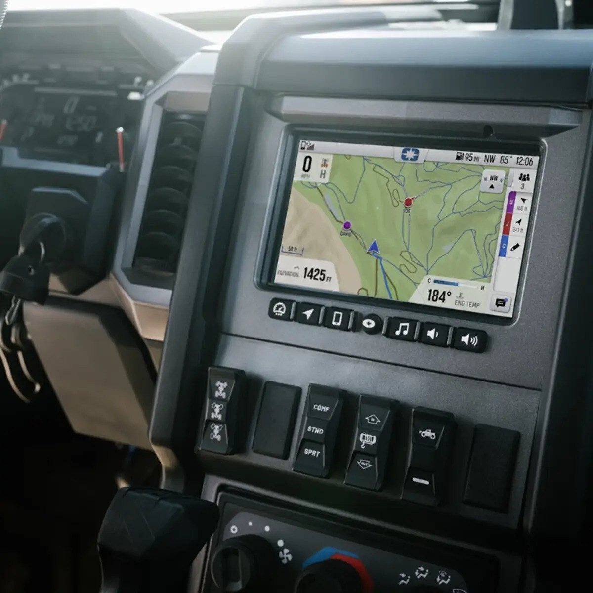 Polaris Trail Pro 4100 JBL Audio Upgrade + 7" Display Mount