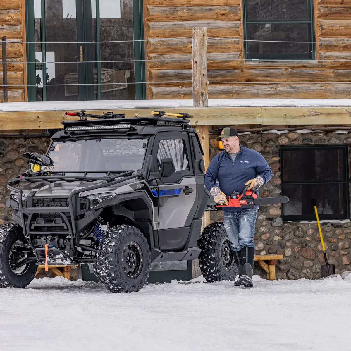 Polaris Xpedition Stock Bumper Compatible Front Hood Rack