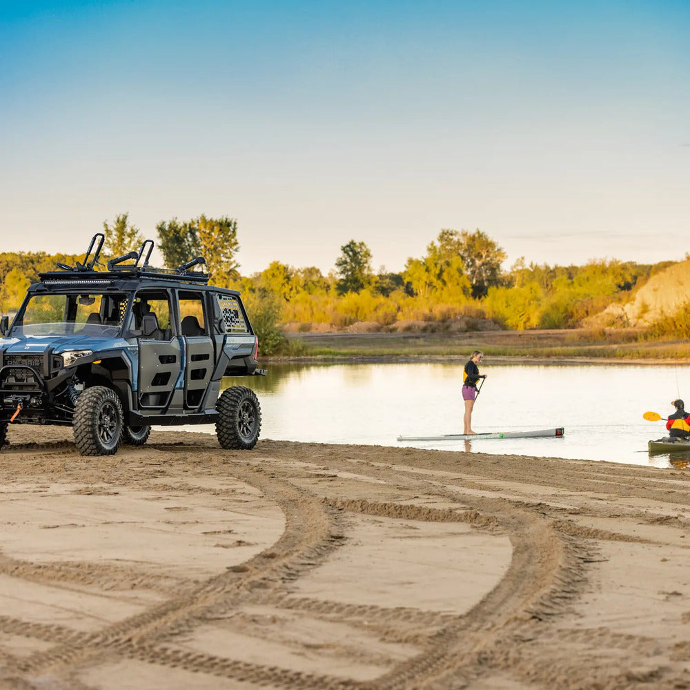 Polaris Xpediton Skeleton Rear Steel Half Doors - Set of 2