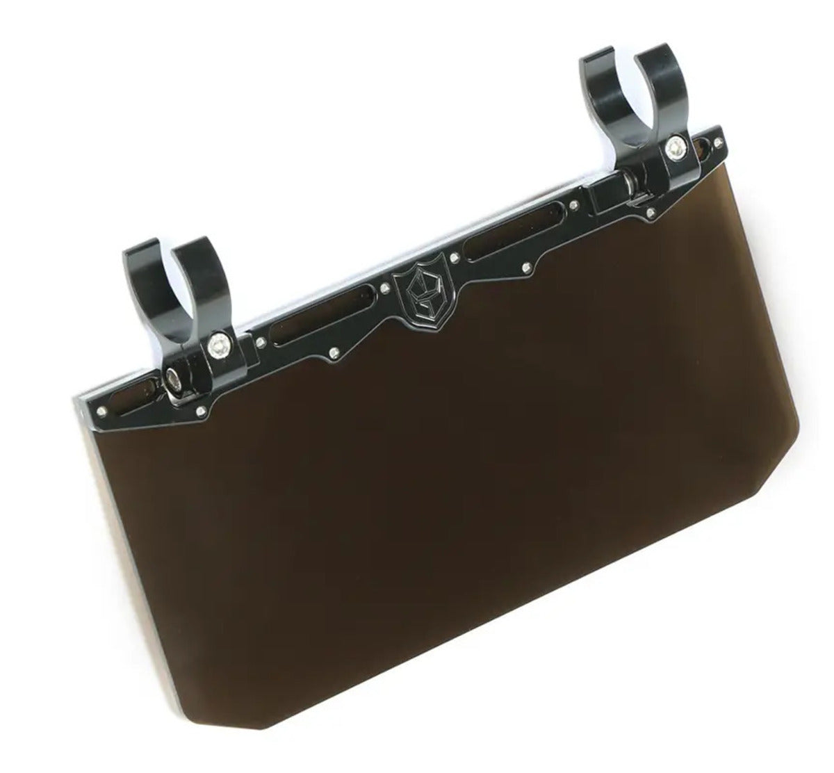 Pro Armor 12" Tinted Aluminum Visor With 2" Clamp