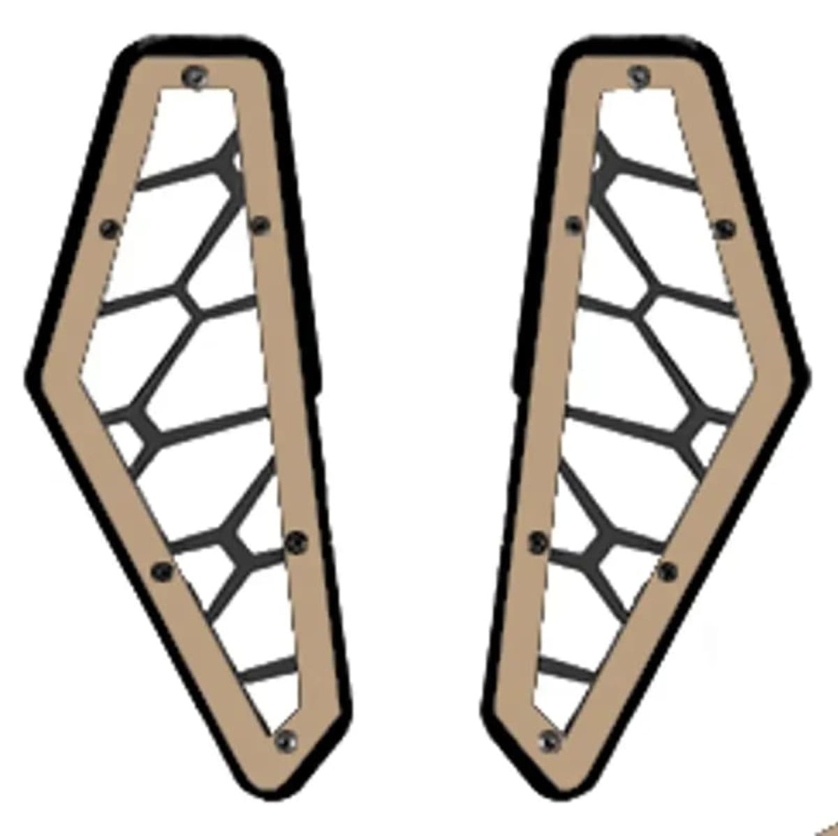 Pro Armor '20-'24 Polaris RZR Pro XP Front Grille