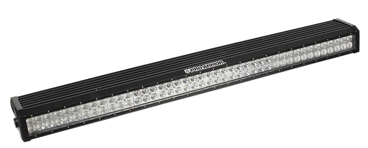 Pro Armor 40" Combo Spot & Flood LED Light Bar - Dual Row with Roof Mounts