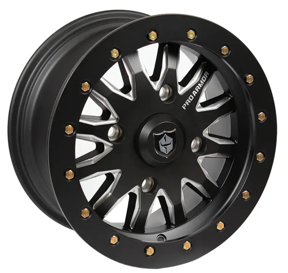 Pro Armor Can-Am Maverick Halo Milled Wheel - 15 x 7