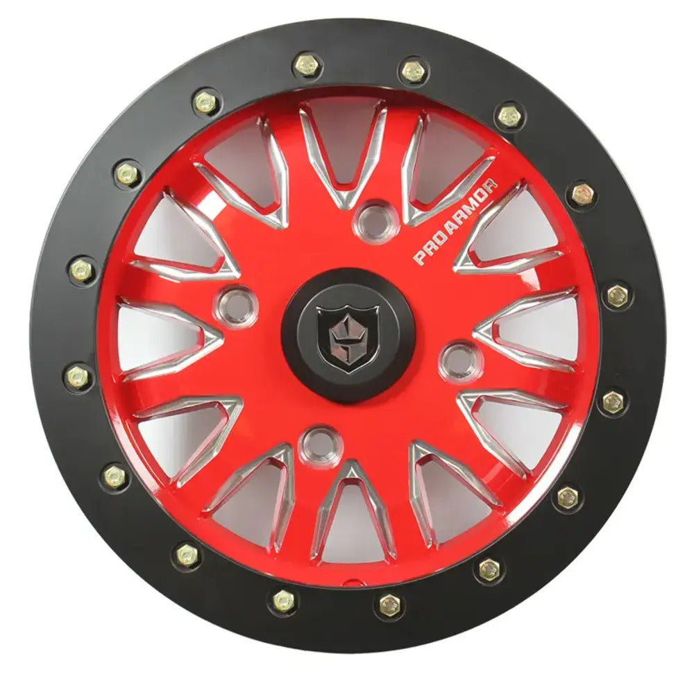Pro Armor Can-Am Maverick Halo Milled Wheel With 156 Bolt Pattern - 15 x 7