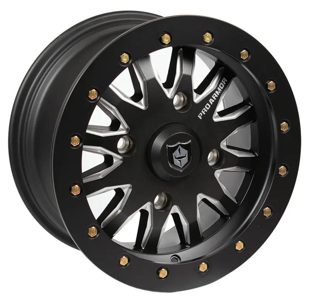 Pro Armor Can-Am Maverick Halo Milled Wheel With 156 Bolt Pattern - 15 x 7