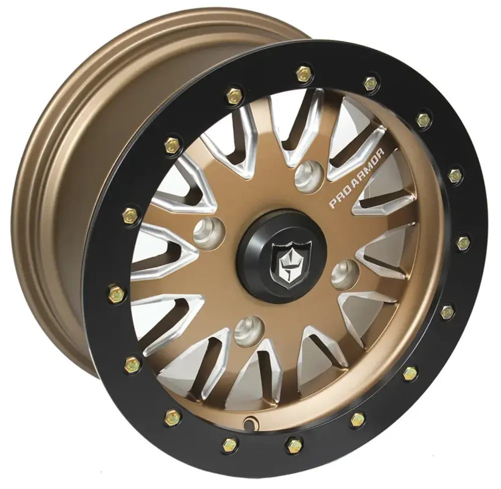 Pro Armor Can-Am Maverick Halo Milled Wheel With 156 Bolt Pattern - 15 x 7