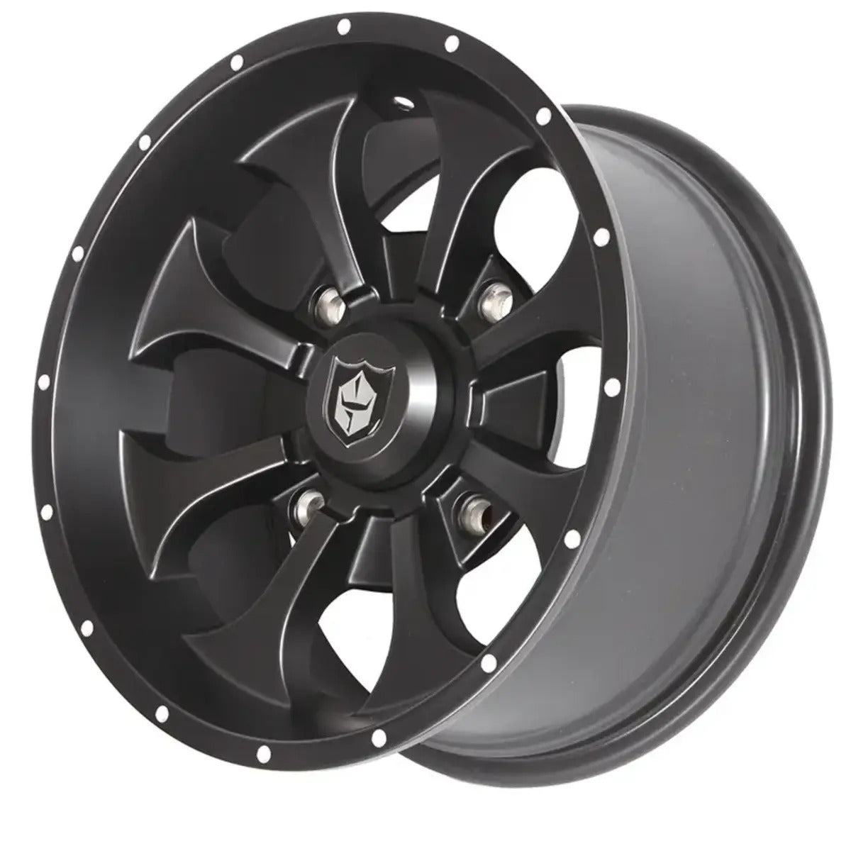 Pro Armor Can-Am Maverick X3 15x8 (137) Front Knight Wheels - Black