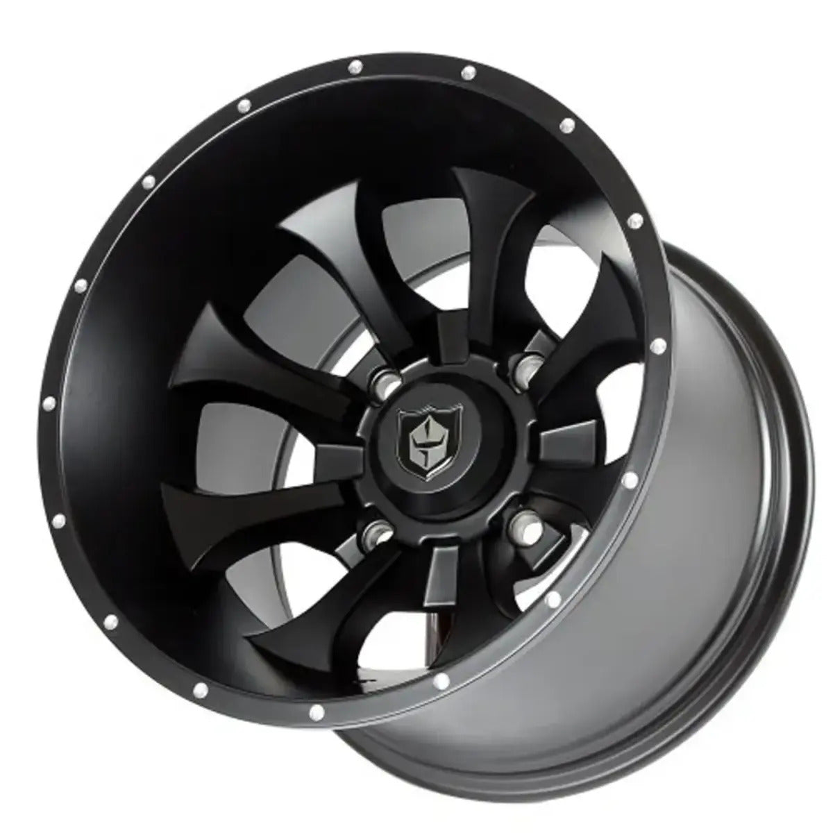 Pro Armor Can-Am Maverick X3 15x10 (137) Knight Wheels Dunes - Black