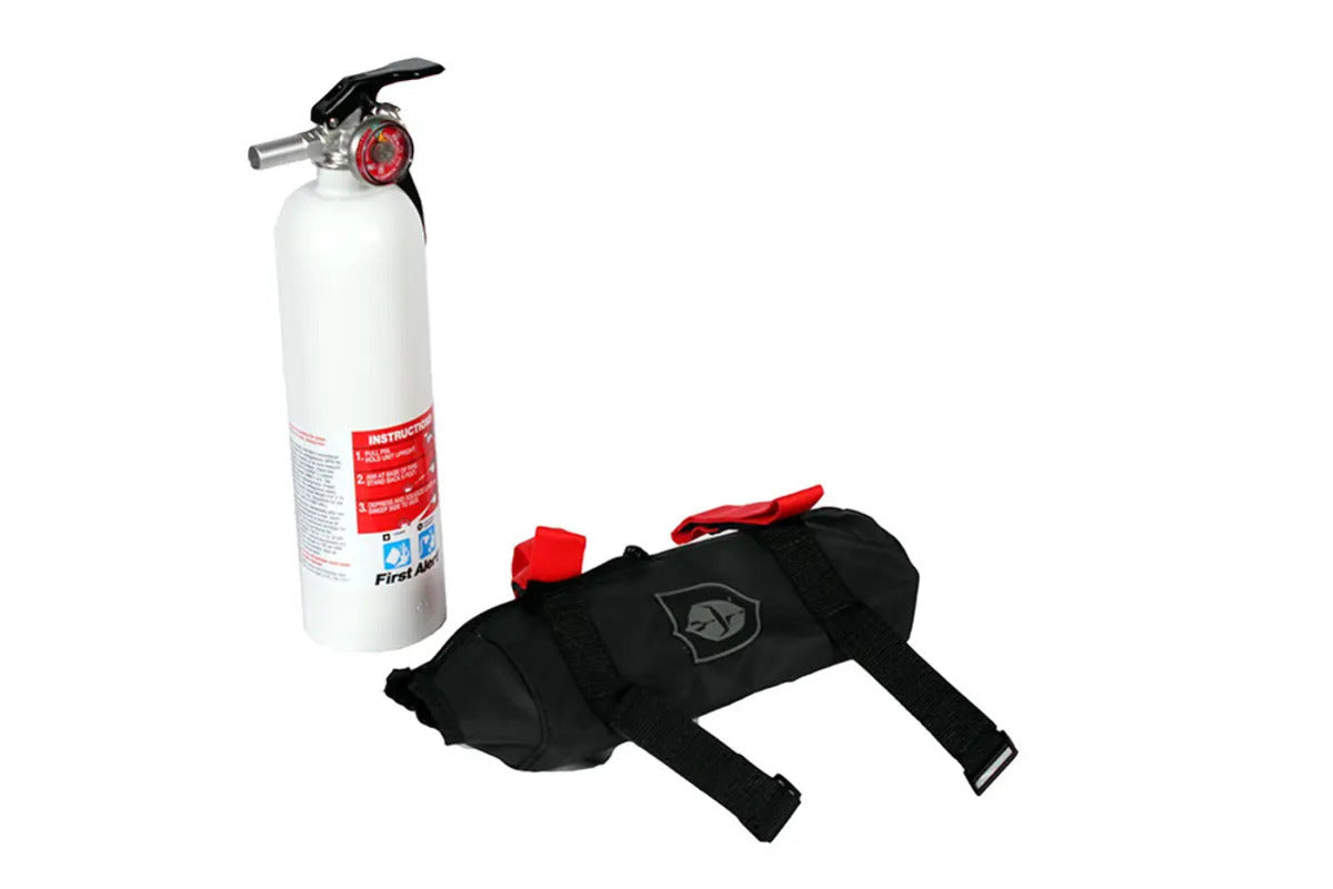 Pro Armor Fire Extinguisher Mount Kit - Mount & Fire Extinguisher