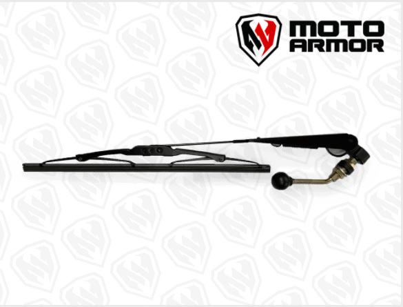 Moto Armor Full Glass Windshield - Polaris RZR Pro XP / Turbo R / Pro R (2 Vent Model)