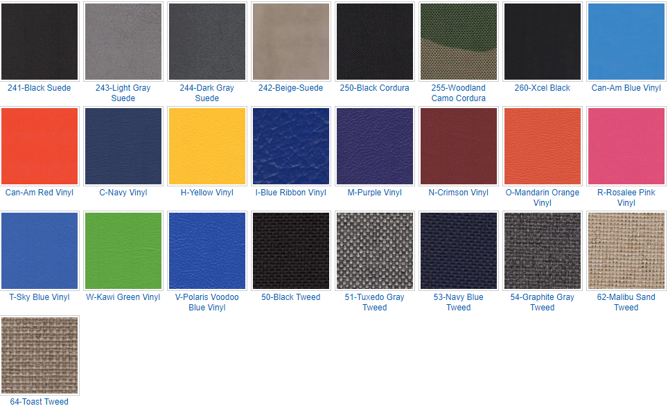 PRP XCR Suspension Seats For Polaris Pro XP/Pro R/Turbo R (Pair)