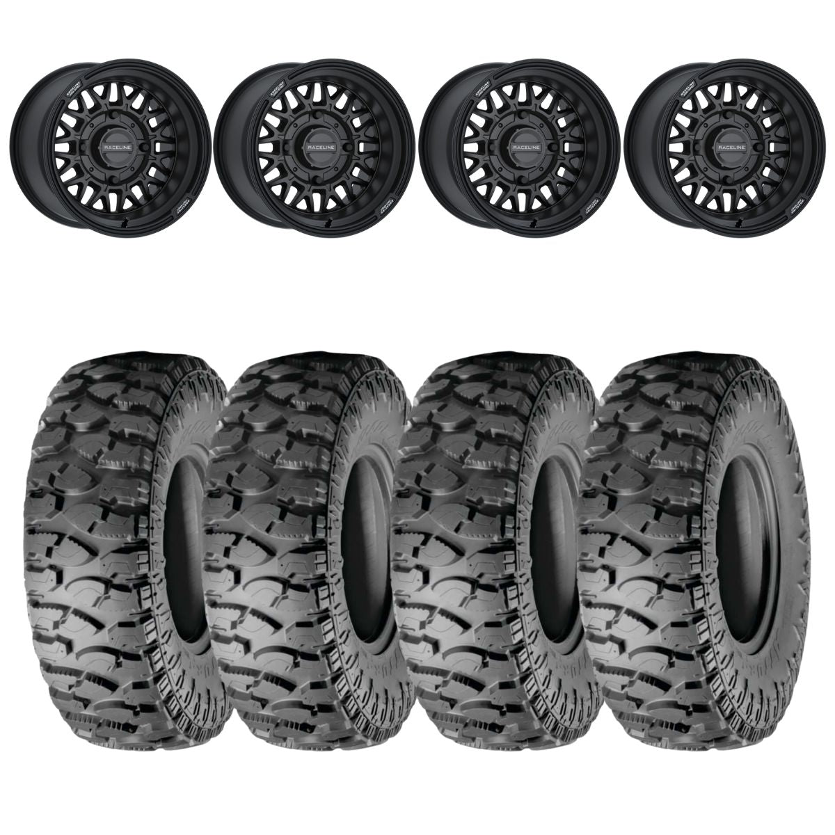 Raceline A13B Omega & Atturo Trail Blade Boss Wheel & Tire Kit