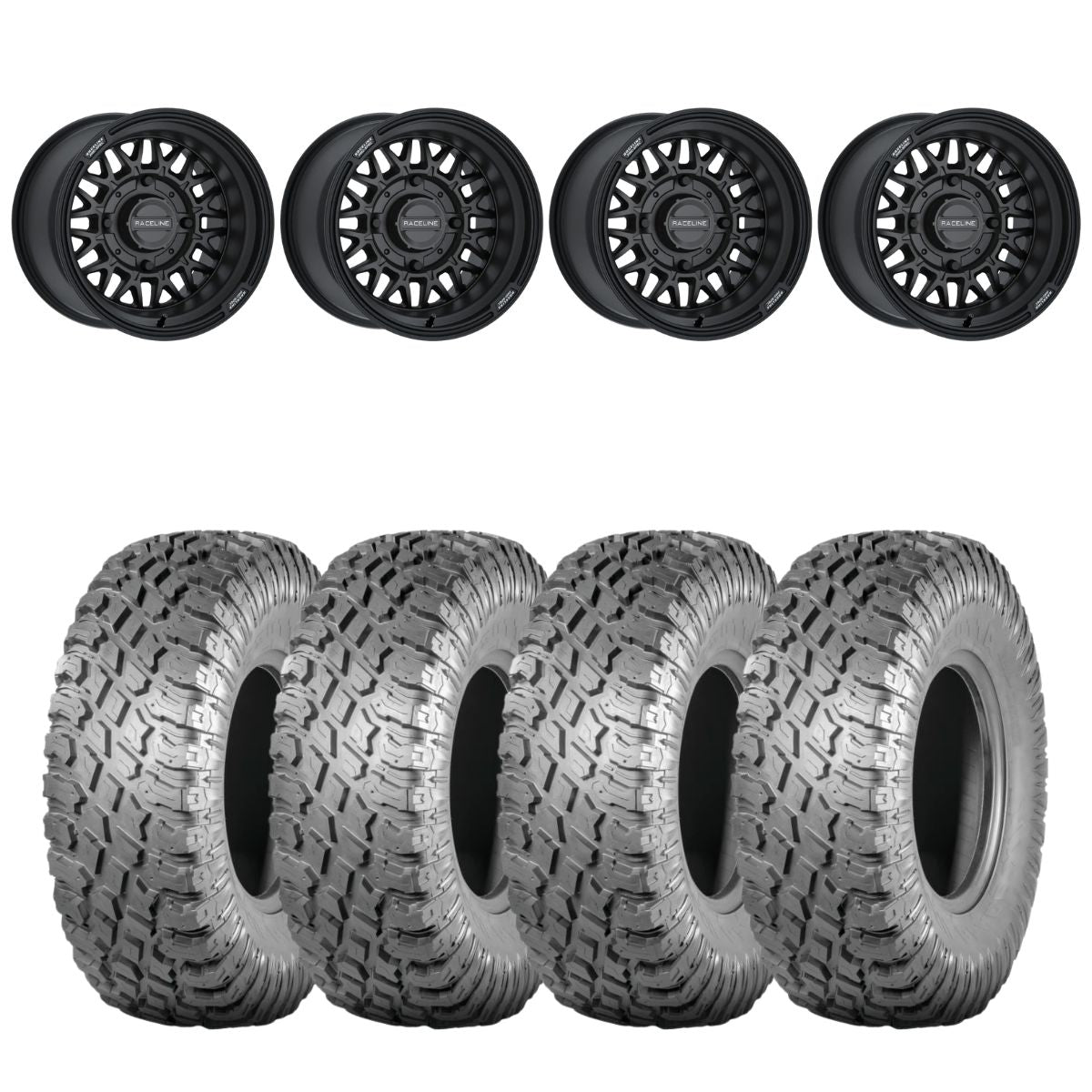 Raceline A13B Omega & Atturo Trail Blade X/T Wheel & Tire Kit