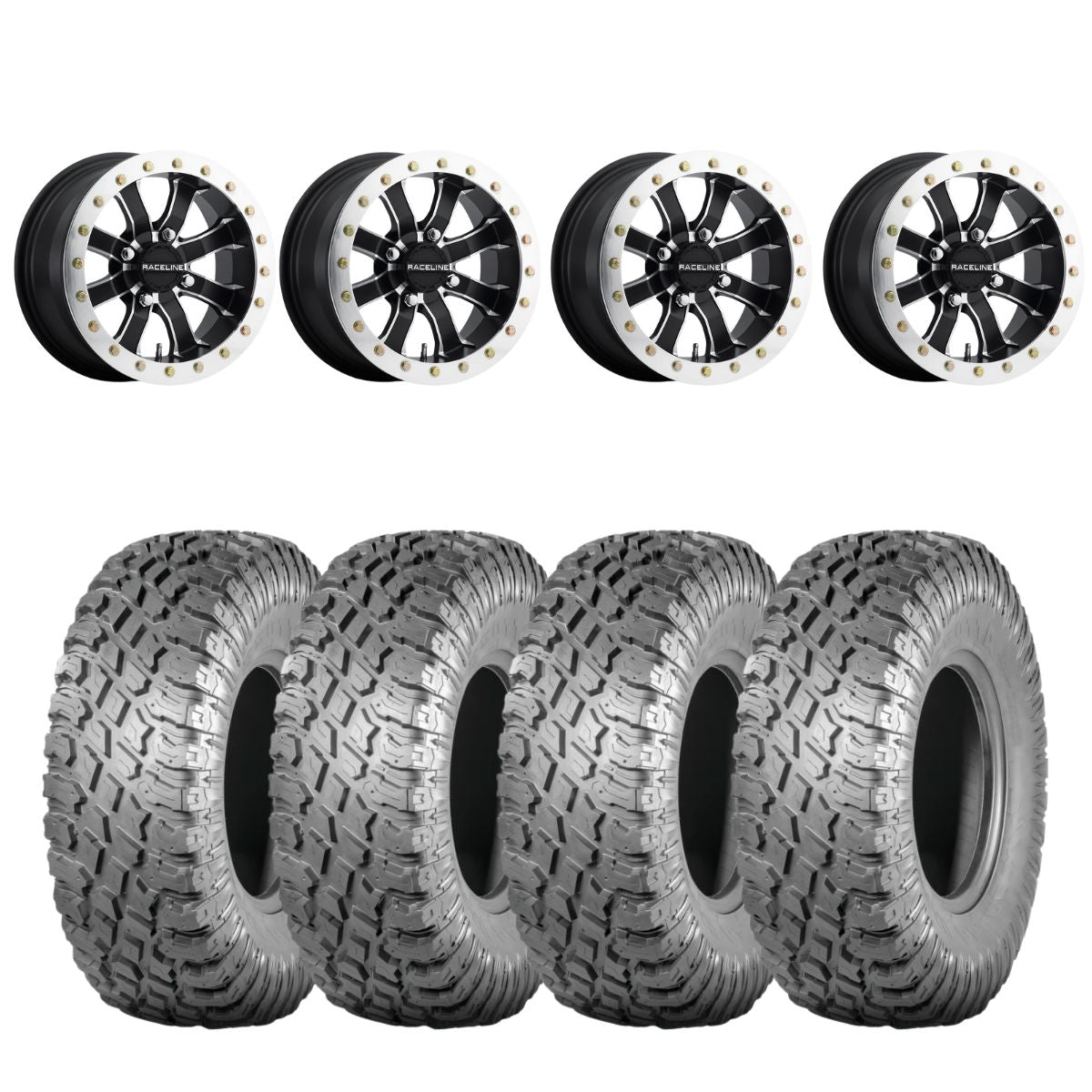 Raceline A71 Mamba Beadlock & Atturo Trail Blade X/T Wheel & Tire Kit