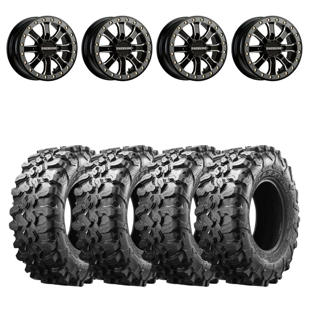 Raceline A71MB Mamba Beadlock & Maxxis Carnivore Radial Wheel & Tire Kit