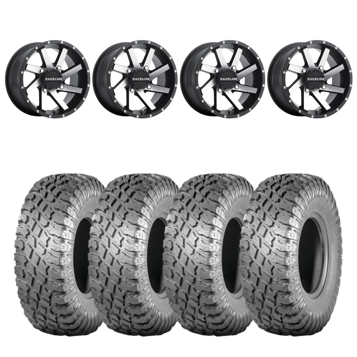 Raceline A82M Twist & Atturo Trail Blade X/T Wheel & Tire Kit