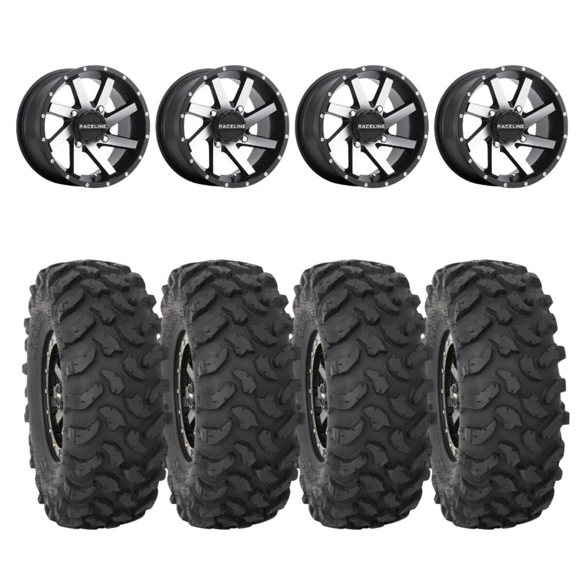 Raceline A82M Twist & System 3 XTR370 Offroad Wheel & Tire Kit