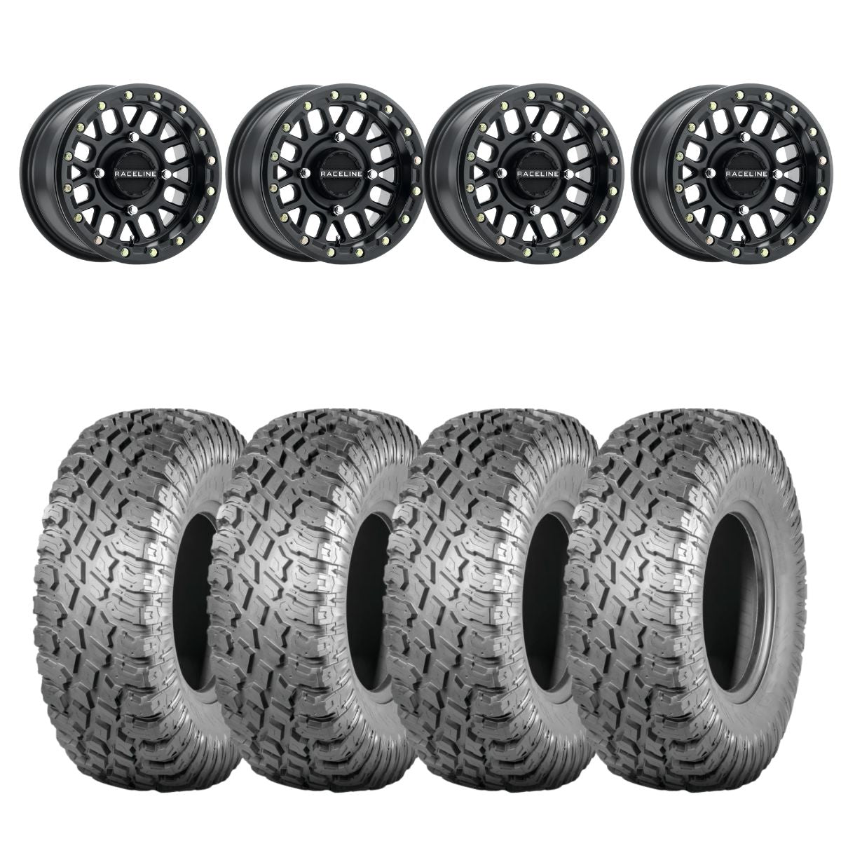 Raceline A93B Podium Beadlock & Atturo Trail Blade X/T Wheel & Tire Kit