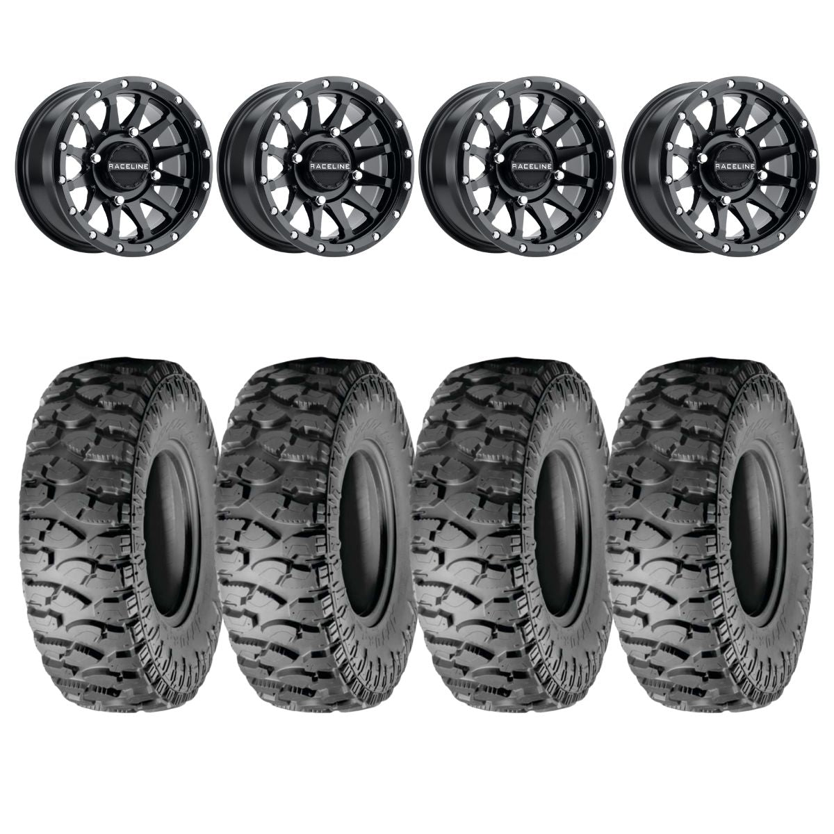 Raceline A95B Trophy Simulated Beadlock & Atturo Trail Blade Boss Wheel & Tire Kit