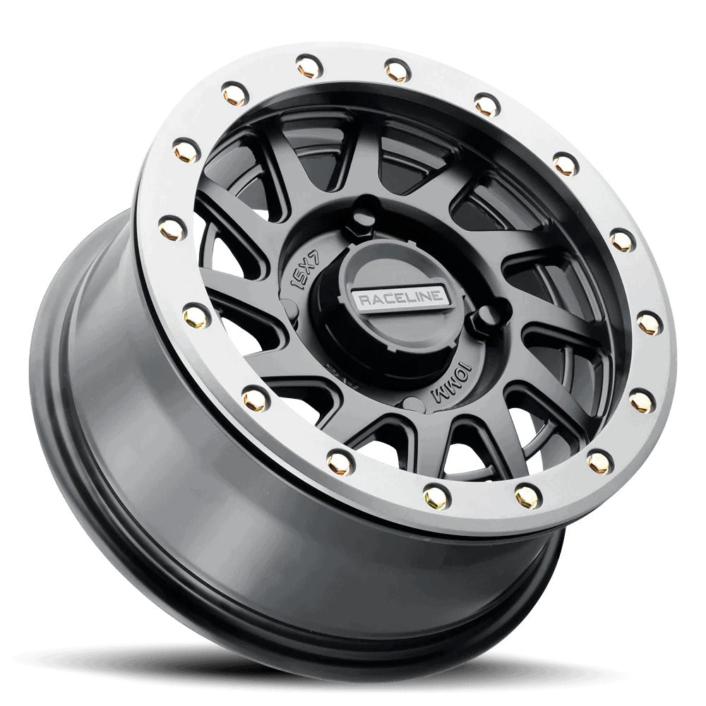 Raceline Satin Black A12BG Squad Beadlock & System 3 XTR370 Offroad Wheel & Tire Kit