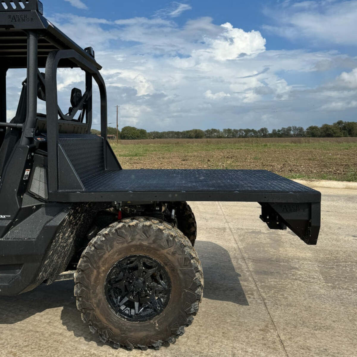 Ranch Armor Can-Am Defender Aluminum Flatbed