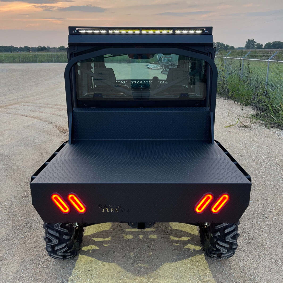 Ranch Armor Can-Am Defender Aluminum Flatbed
