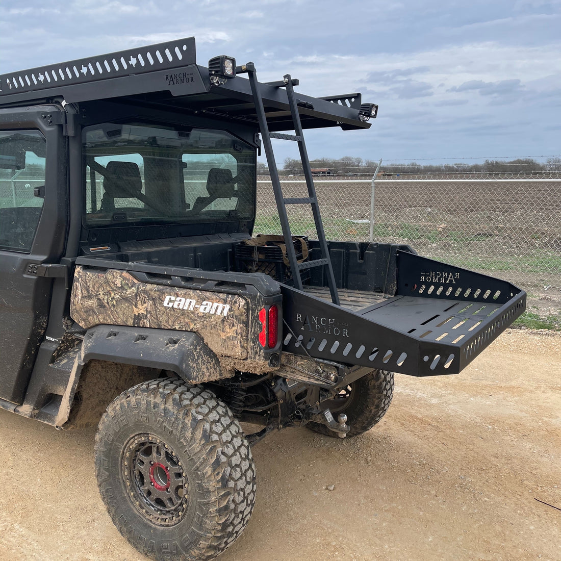 Ranch Armor Can-Am Defender Crew Max Limited Ultra Extended Metal Top