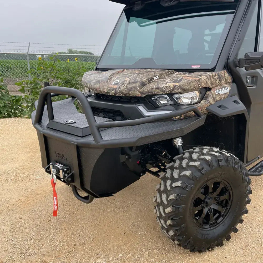 Ranch Armor Can-Am Defender Feeder Storage Bumper