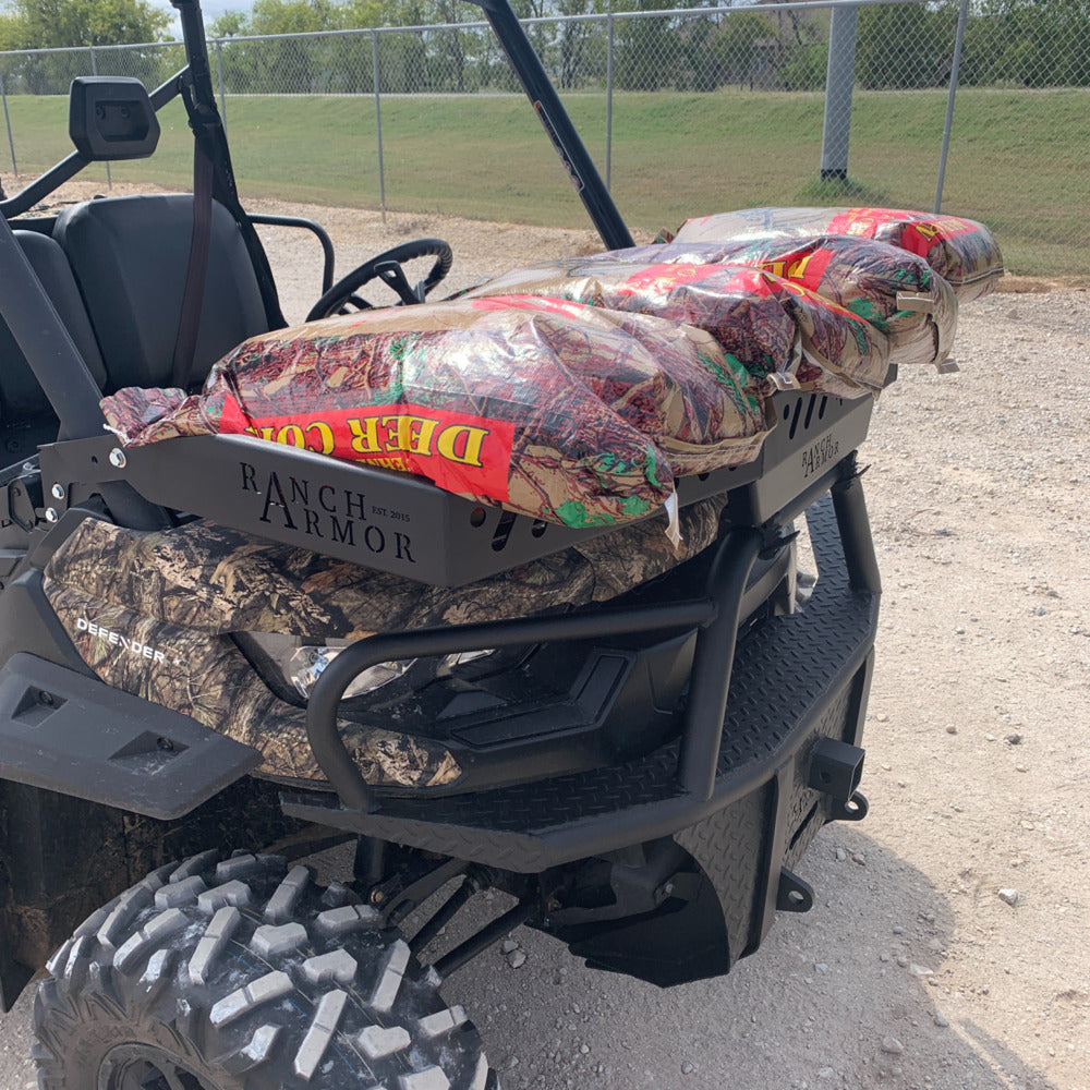 Ranch Armor Can-Am Defender Front Quick Release Hood Basket