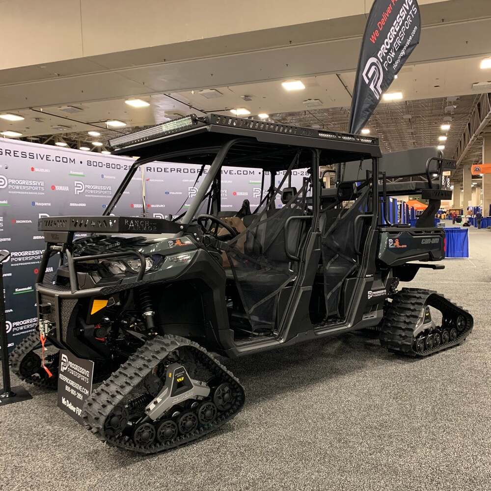 Ranch Armor Can-Am Defender Front Quick Release Hood Basket