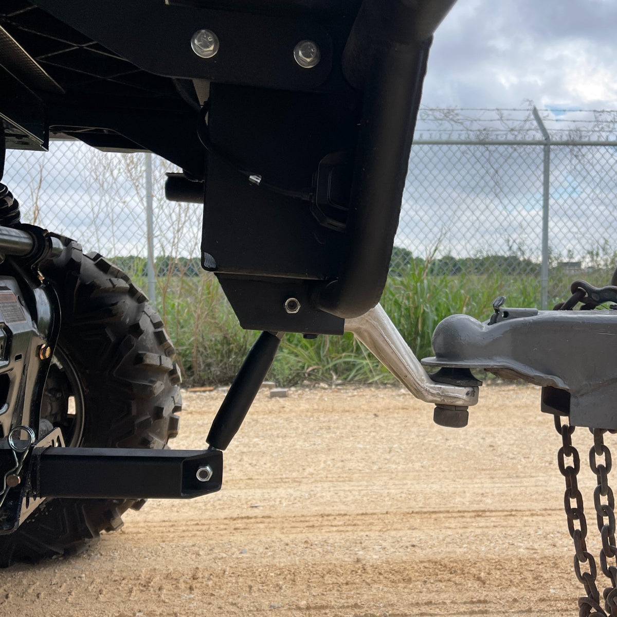 Ranch Armor Can-Am Defender Hitch Support Rear Bumper