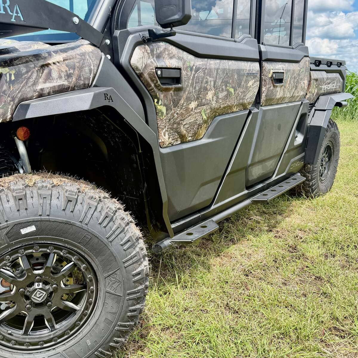 Ranch Armor CFMoto U10 Highland Pro Aluminum Fender Flares