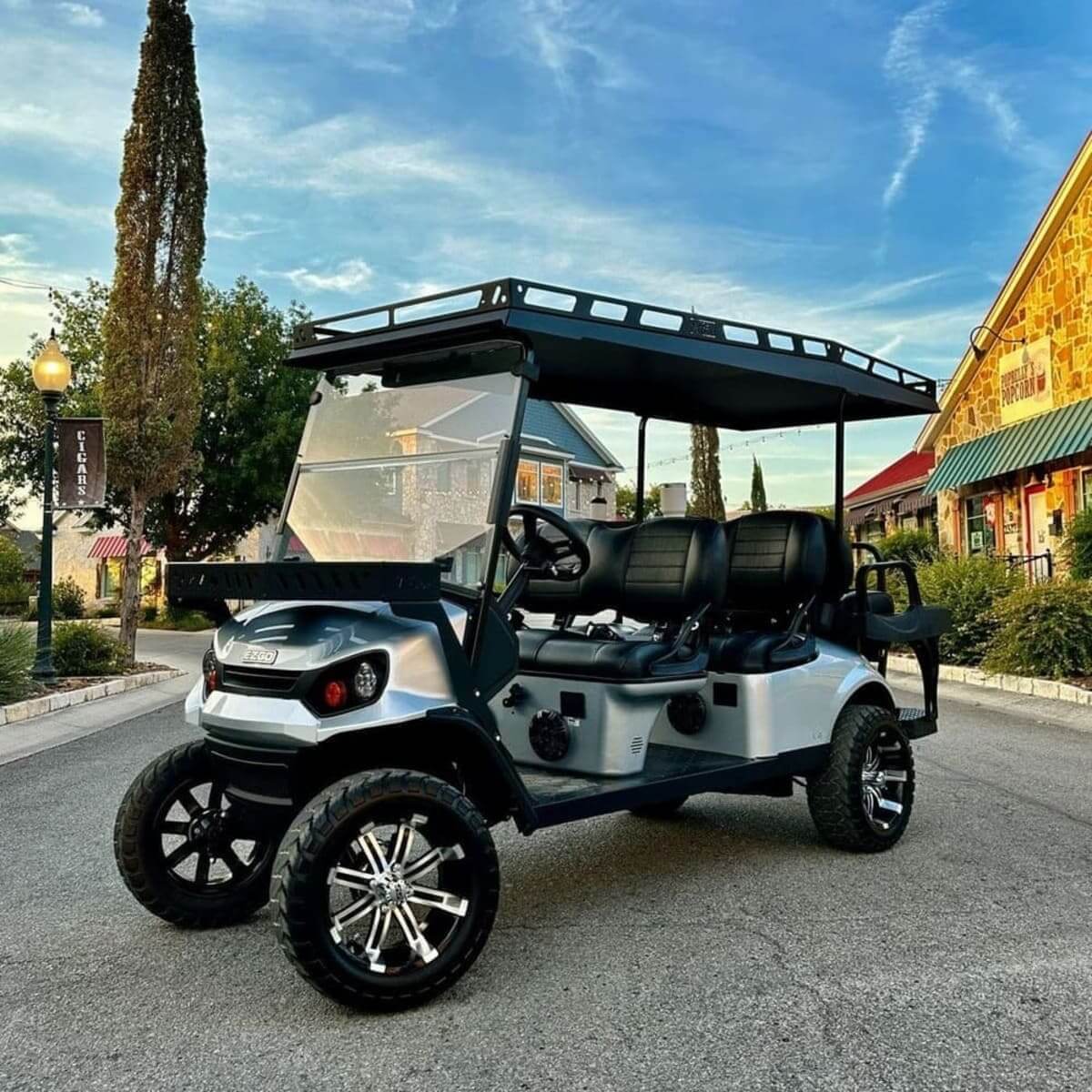 Ranch Armor EZ-GO Golf Cart S6/L6 Crew Aluminum Top