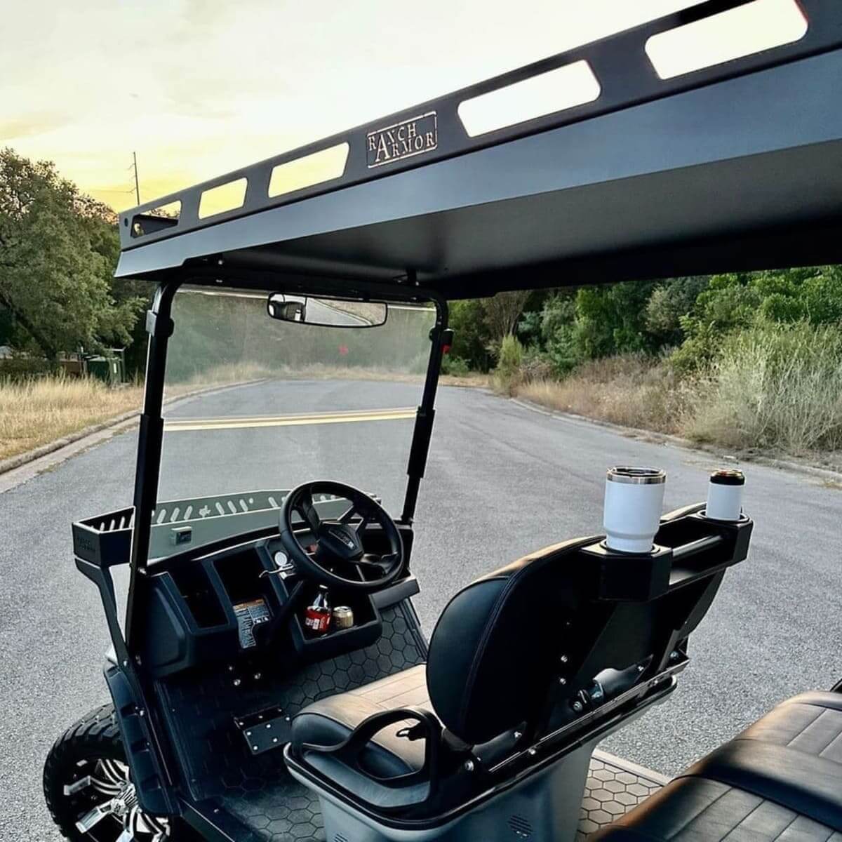 Ranch Armor EZ-GO Golf Cart S6/L6 Crew Aluminum Top