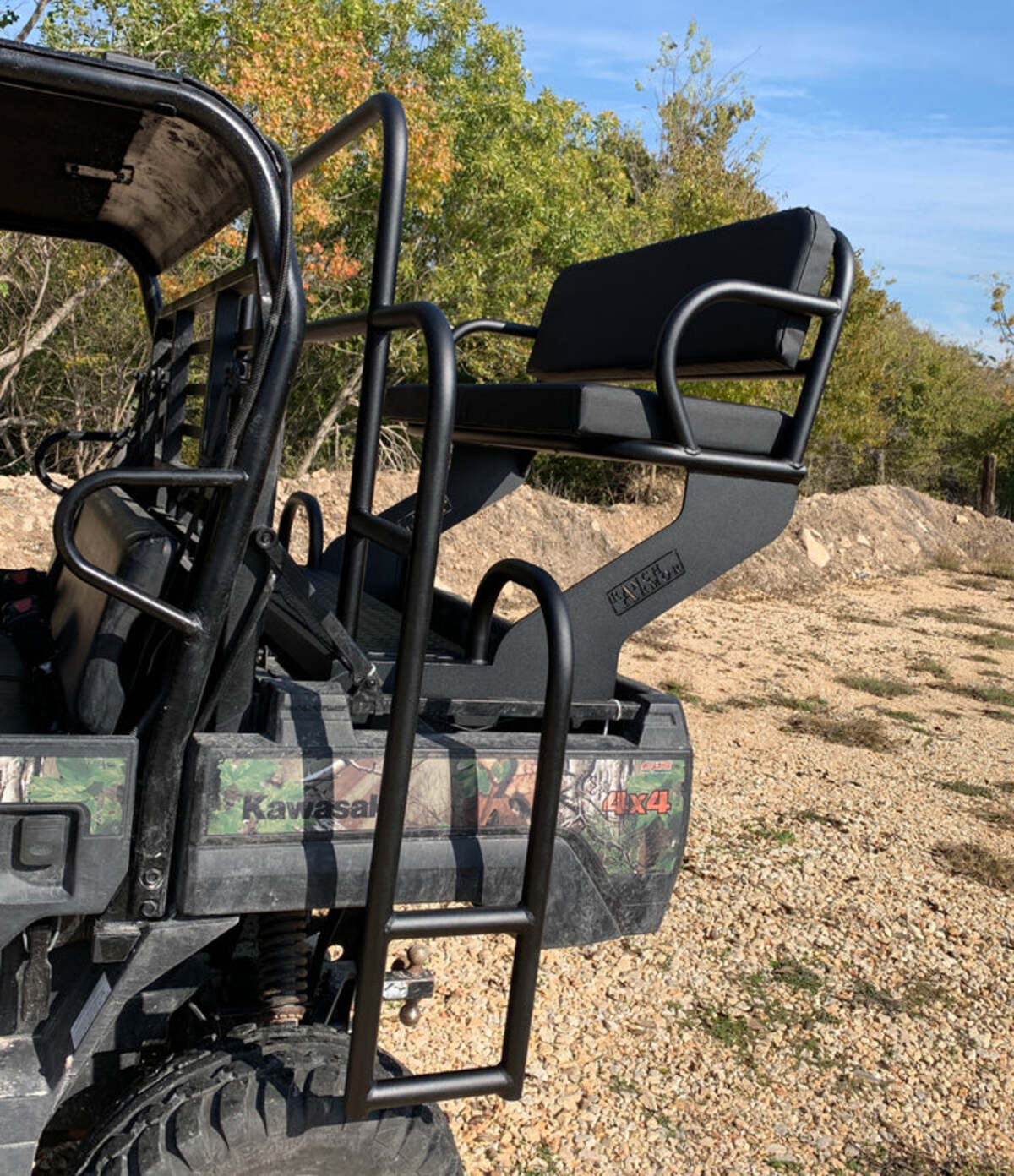 Ranch Armor Kawasaki Mule Pro FX/FXT Aluminum High Seat