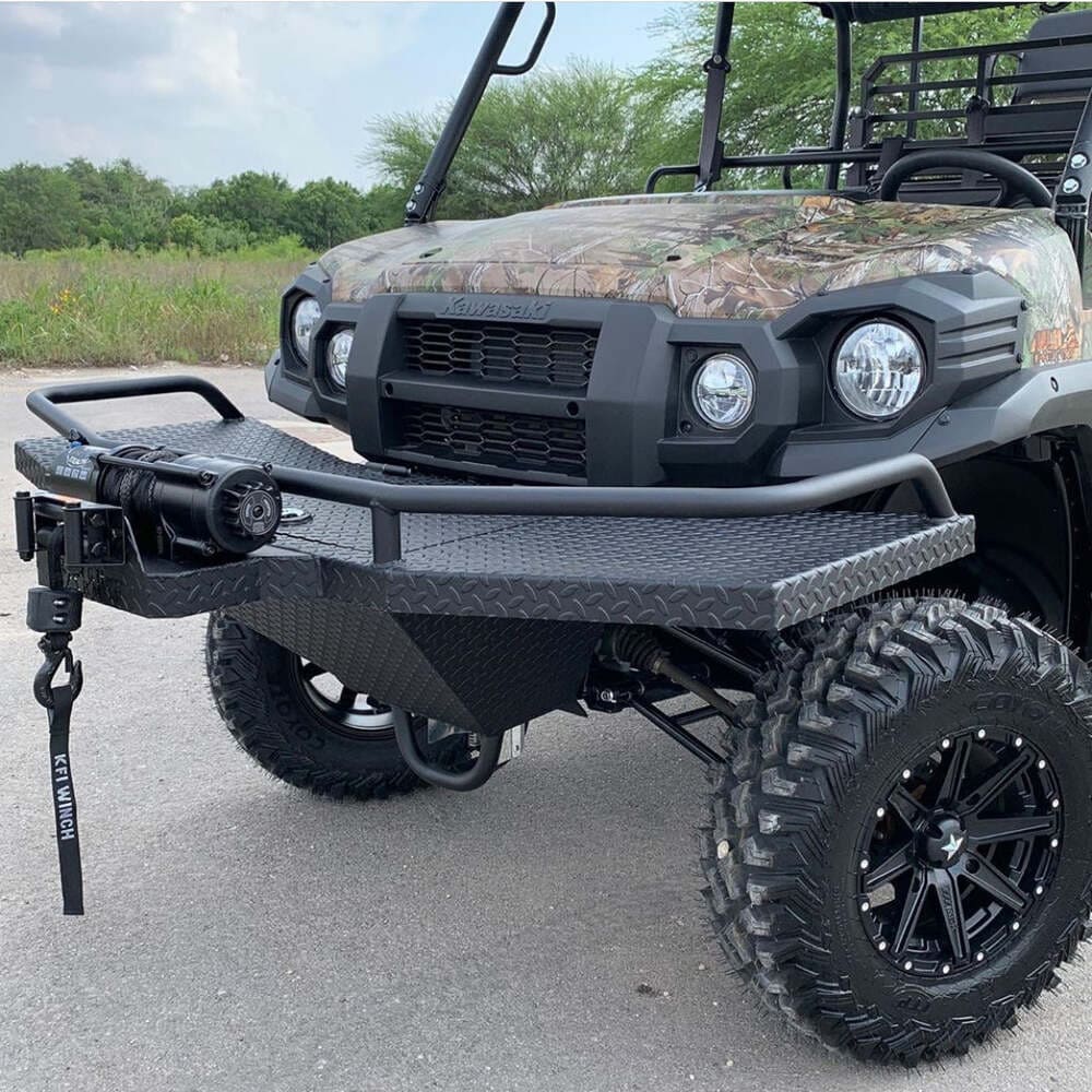 Ranch Armor Kawasaki Mule Pro FX/FXT Feeder & Cargo Bumper