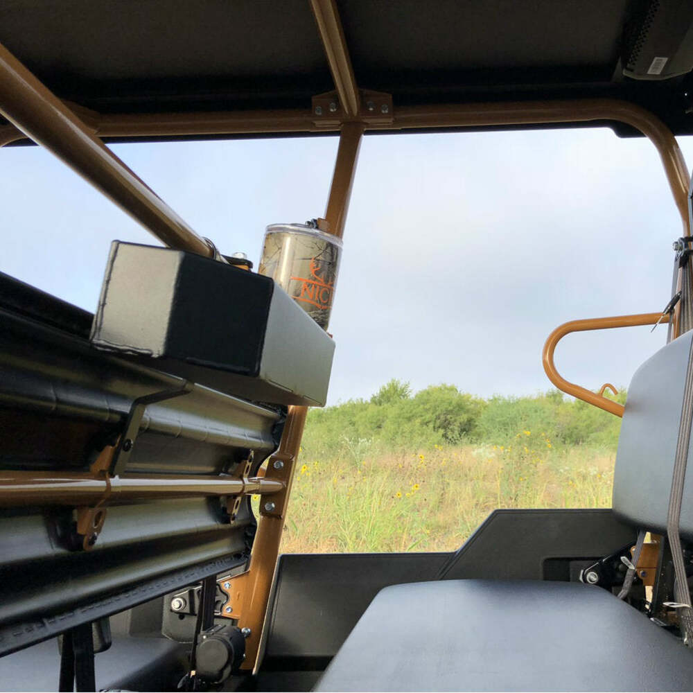 Ranch Armor Kawasaki Mule Pro FXT Rear Cup Holder Basket