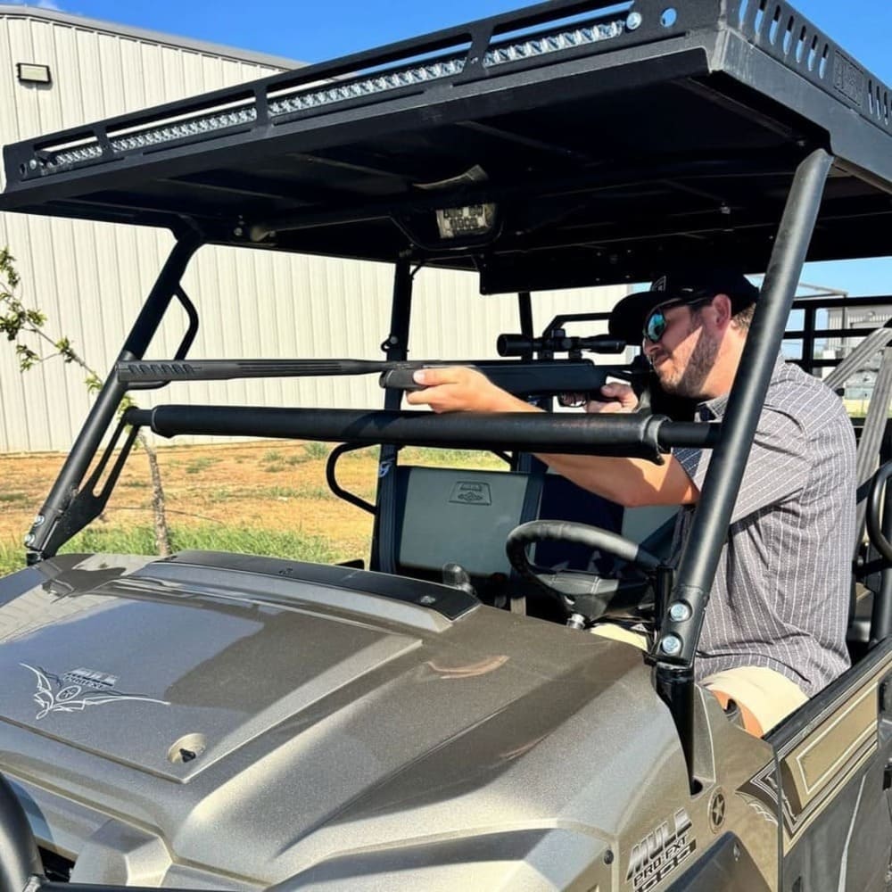 Ranch Armor Kawasaki Mule Pro Interior Rifle Rest